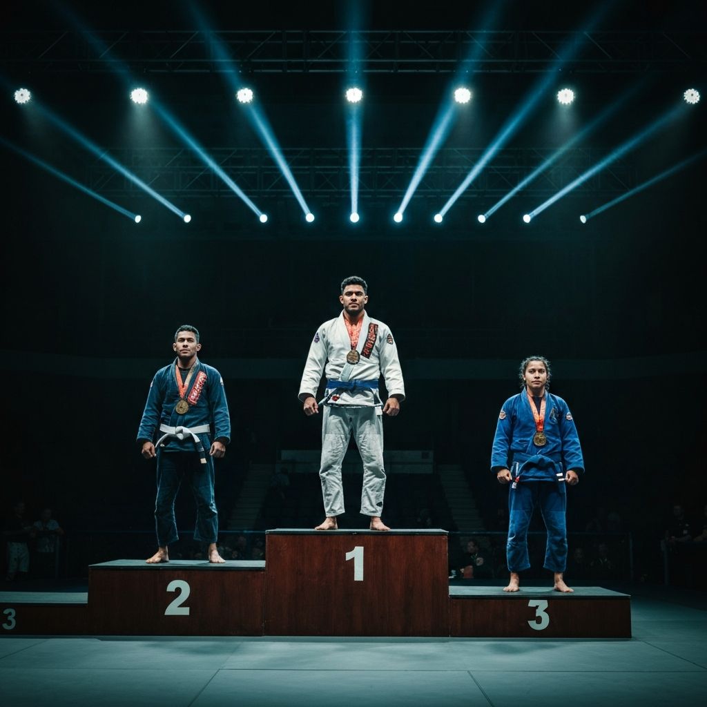 Competition podium